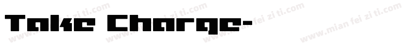 Take Charge字体转换